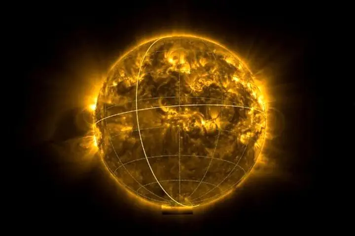 اولین تصویر از قطب جنوب خورشید؛ آفتاب به شکلی که تاکنون ندیده‌اید