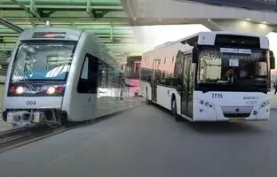 رایگان شدن مترو و اتوبوس برای یک هفته در تهران