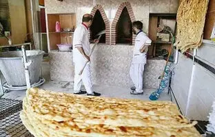  نان در تهران ۵۰ درصد گران شد! 