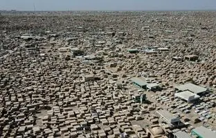 دره‌ی صلح؛ بزرگ‌ترین گورستان جهان + ویدئو