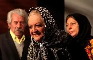 «شهلا ریاحی» در دوران جوانی و در دهه 40