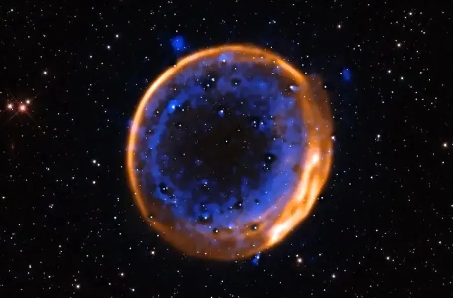 اخترشناسان برای اولین‌بار از ستاره‌ای که دوبار منفجر شده تصویربرداری کردند