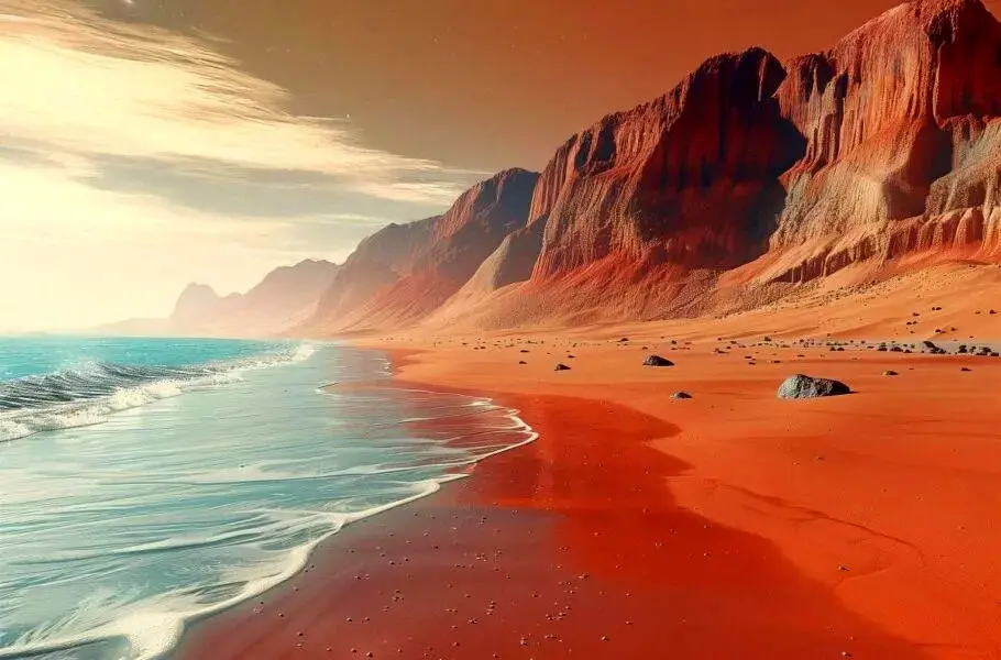 خلیج مریخ: تحلیل داده‌های مریخ‌نورد چین از وجود اقیانوسی عظیم در سیاره سرخ خبر داد