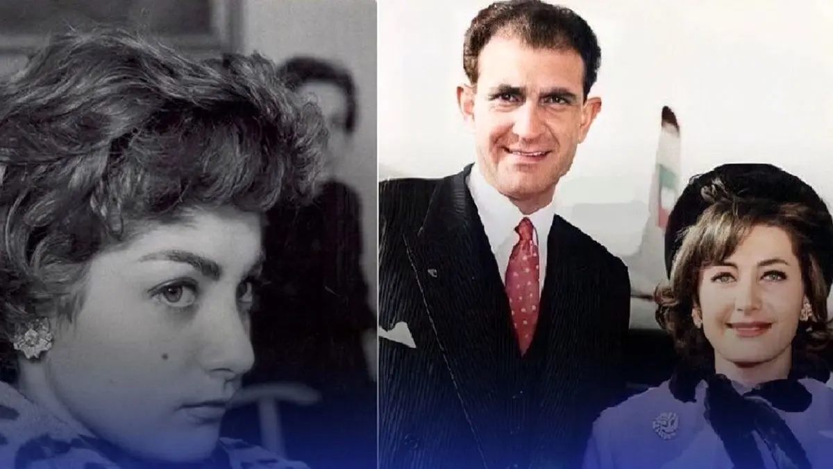 عکس قدیمی: شهناز در کنار خواهرش فرحناز پهلوی در سال 1346