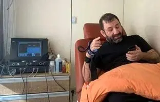  هانی کرده: محمدرضا گلزار و امین حیایی برام قلیون اوردن 