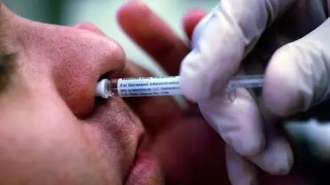 واکسن اسپری بینی برای پیشگیری از آنفلوانزا