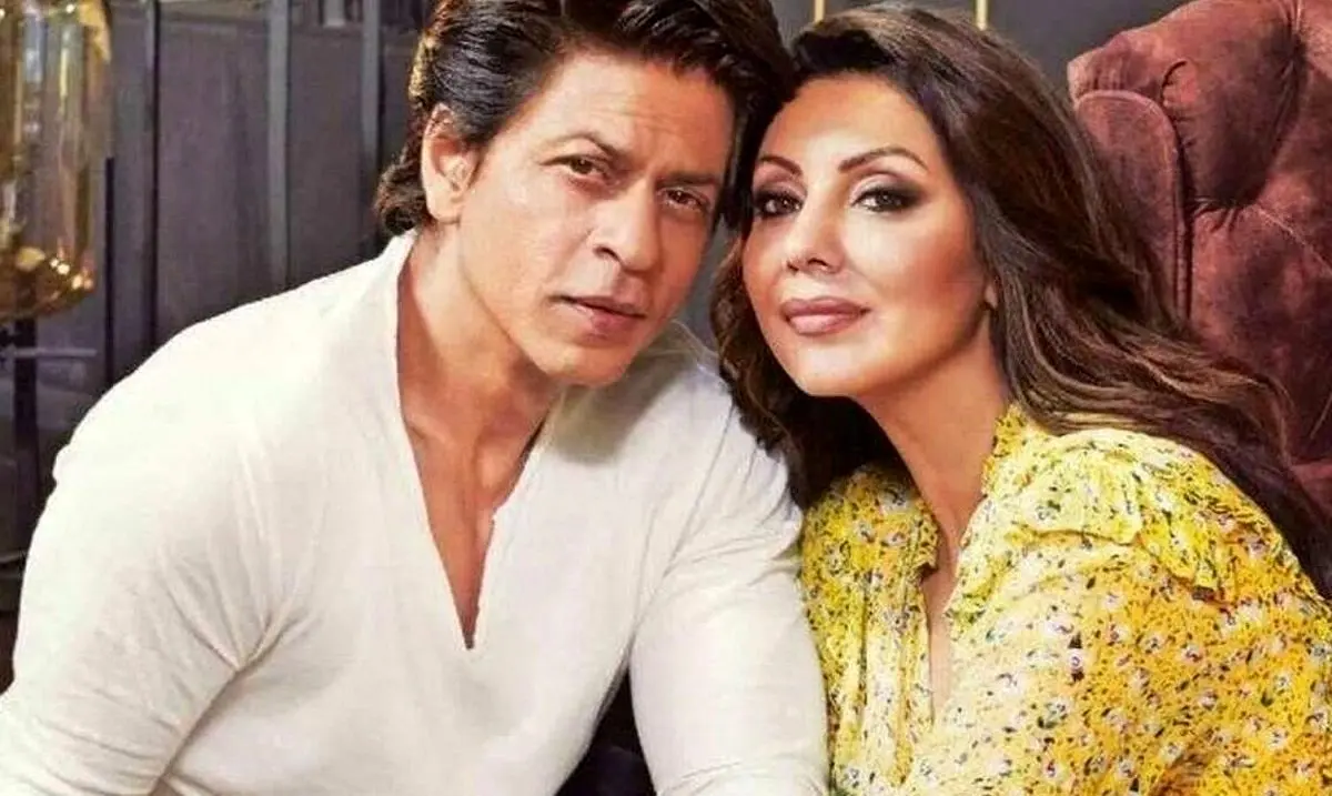 قاب هایی دیدنی از مراسم عروسی «شاهرخ خان و گوری خان»؛ سال 1991 + عکس