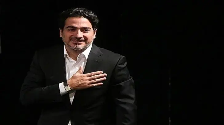  شفیعی کدکنی به همراه همایون شجریان در برج میلاد 