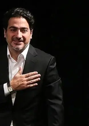  شفیعی کدکنی به همراه همایون شجریان در برج میلاد 