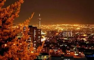تایم‌لپس تهران در شبی که گذشت + ویدئو