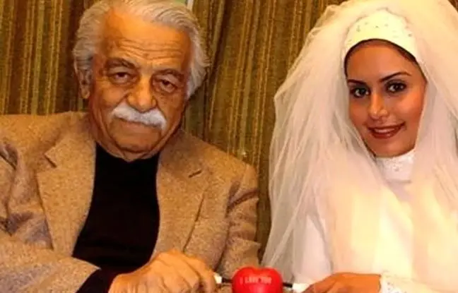  «منوچهر نوذری» در کنار «گوگوش» در برنامۀ رادیویی «صبح جمعه با شما» 