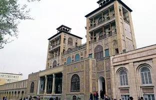 بلندترین ساختمان تهران در زمان ناصرالدین شاه + عکس