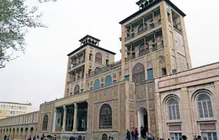 بلندترین ساختمان تهران در زمان ناصرالدین شاه + عکس