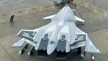 نخستین جنگنده نسل ششم دنیا + عکس