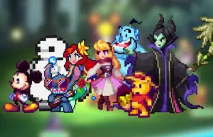 بررسی بازی موبایلی Disney Pixel RPG – به دنیای دیزنی خوش آمدید