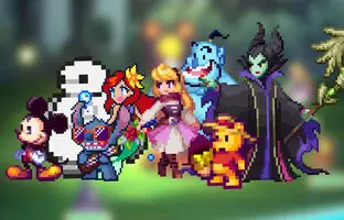 بررسی بازی موبایلی Disney Pixel RPG – به دنیای دیزنی خوش آمدید