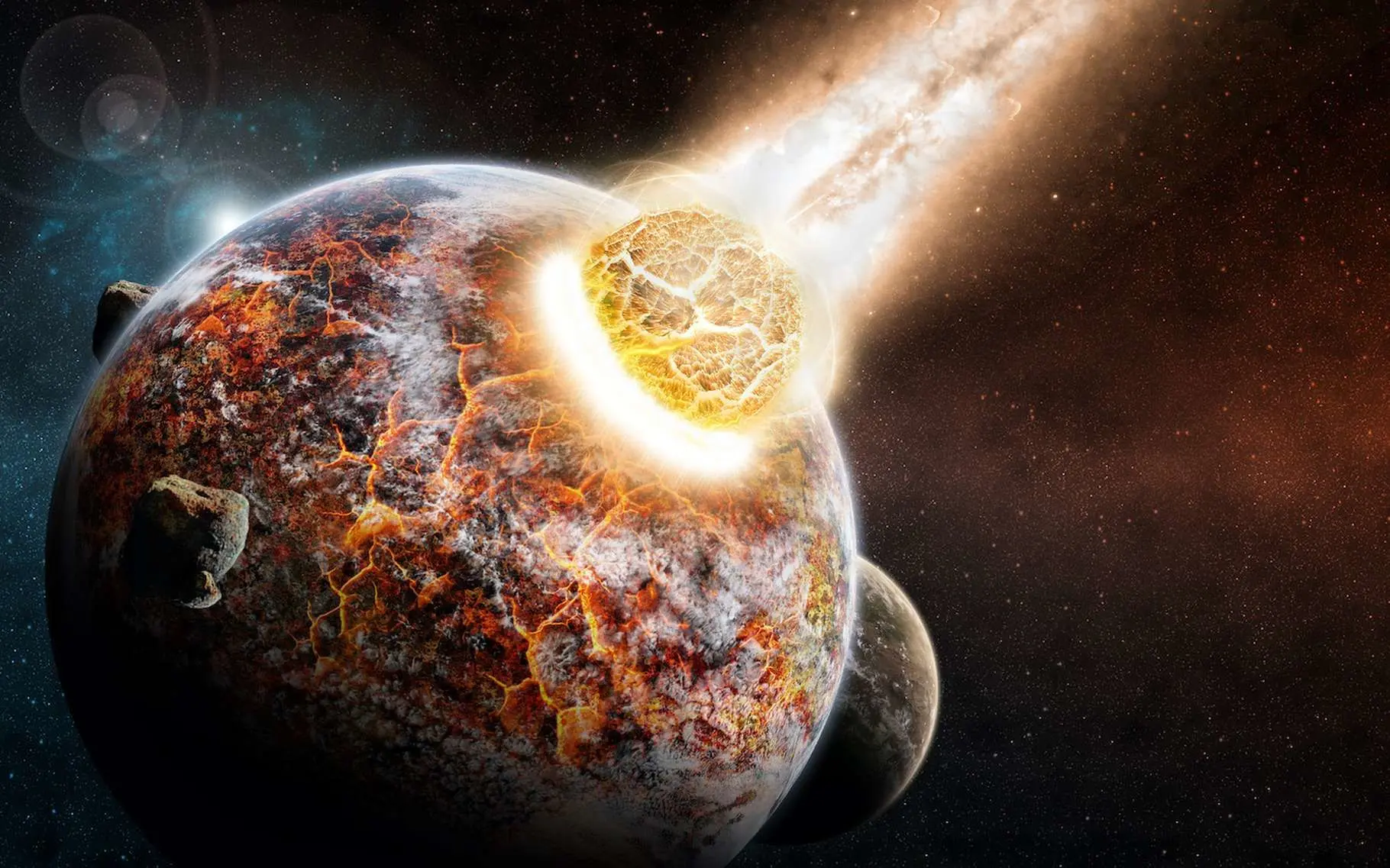 چگونه ماه به پیدایش حیات در زمین کمک کرد؟