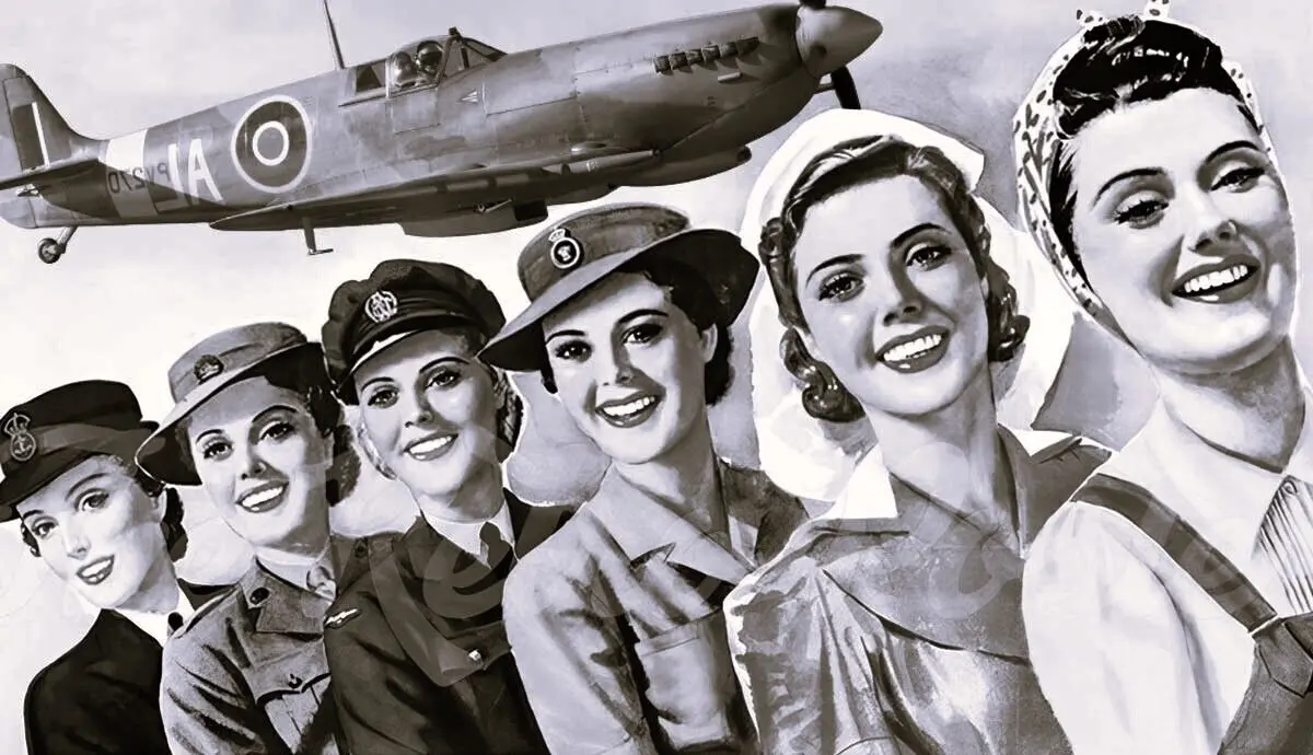  داستان زنان شجاع در عکس‌های جنگ جهانی دوم 