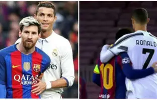 شوخی رونالدو با لهجه آرژانتینی مسی + ویدئو