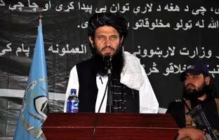 (ویدئو) توضیح نماینده طالبان درمورد بی احترامی به سرود ملی ایران: ما طبق سنت خودمان عمل کردیم 