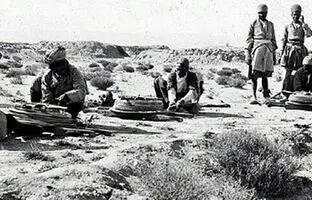 یک عکس یک روایت: کشیدن خطوط تلگراف در دوره قاجاریه