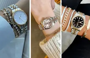 شیک ترین مدل های ساعت مچی زنانه