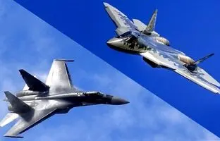 مقایسه کابین خلبان جنگنده‌ های سوخو SU-35S و SU-57 + تصاویر