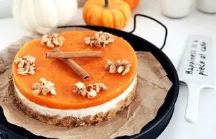 طرز تهیه چیز کیک کدو تنبل