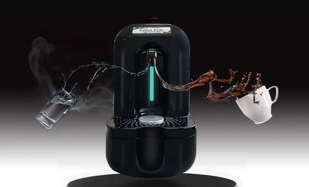 قهوه‌سازی که نیاز به آب ندارد!