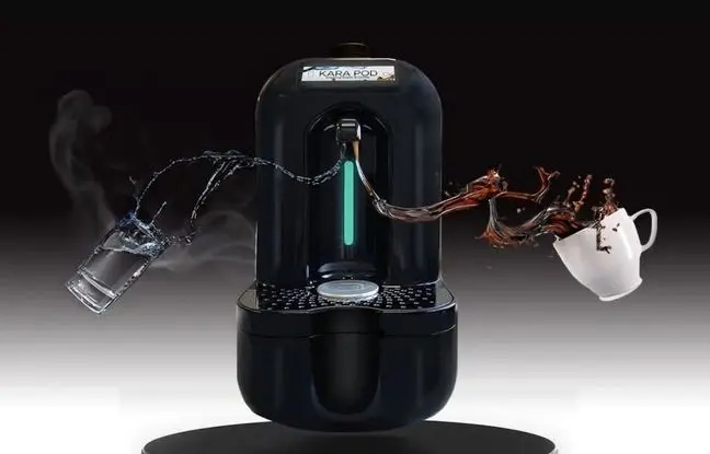 قهوه‌سازی که نیاز به آب ندارد!