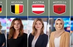 نگاهی به ظاهر مجریان خبر در کشورهای مختلف جهان + ویدئو