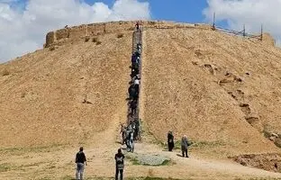 درهای محوطه باستانی ازبکی در تعطیلات نوروز باز است 
