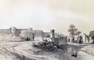 تصویر تهران و قله دماوند در اولین نشریه انبوه جهان؛ 170 سال پیش