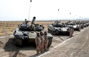 تصاویر رزمایش سپاه در سیستان‌وبلوچستان + ویدئو