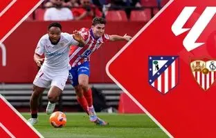 خلاصه بازی سویا 1 - اتلتیکومادرید 2 + ویدئو