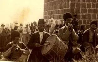 «ارکستر حسام السلطنه» موزیسین های اواخر دوره قاجار + تصویر