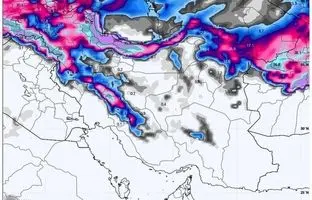 
بزرگترین توفان برف ۲۰ سال اخیر در راه غرب آسیا/ پیش بینی یخبندان و بارش سنگین برف در ایران
