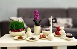 راهنمای سفره هفت سین ۱۴۰۴؛ چیدمان سفره هفت سین به سبک مینیمال