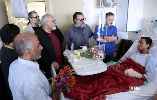 پاپاراتزی ایرانی؛ عیادت اهالی سینما از مجروحان حملات وحشیانه اسرائیل
