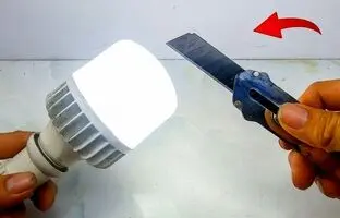  ترفندی ساده برای تعمیر لامپ LED + ویدئو