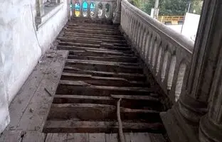 هجوم سارقان به بنای تاریخی سلمان بابل + ویدئو