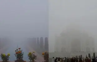 تاج محل ناپدید شد! + ویدئو