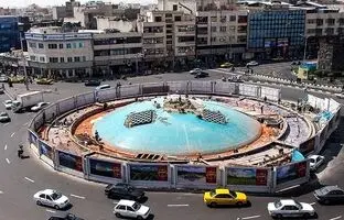 سفر به تاریخ؛ «میدان انقلاب» از نمای بالا در سال 1352 + تصویر