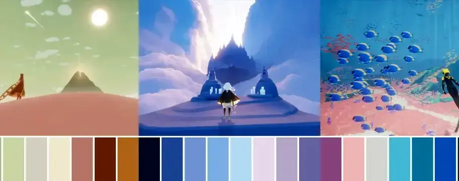 چگونه رنگ‌‌ها دنیای بازی‌ها را زیر و رو می‌کنند؟