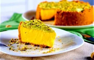 طرز تهیه چیزکیک زعفرانی؛ دسر خوشمزه و جذاب