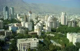 عکس قدیمی: شمال شهر تهران وقتی همه باغ و بوستان بود در سال 1329 + عکس