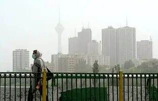 شاخص آلودگی هوای تهران؛ ۲ دی
