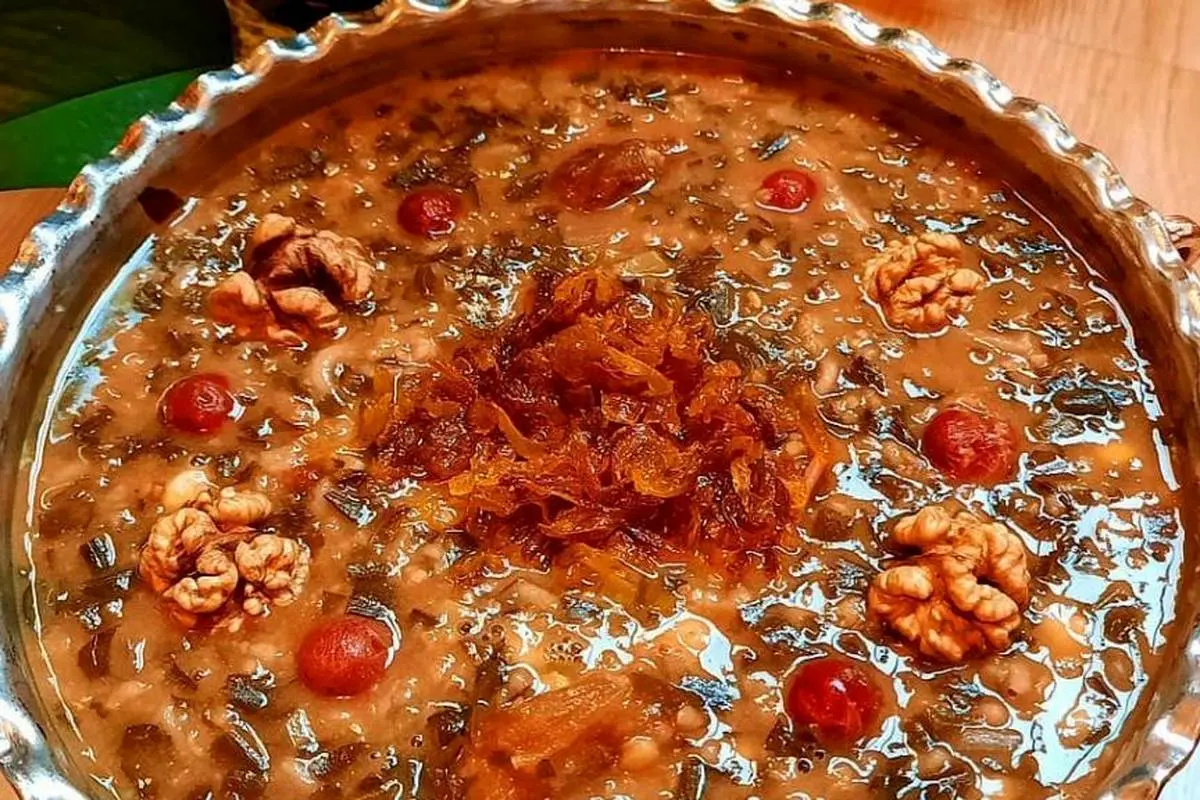 طرز تهیه آش میوه مجلسی با میوه تازه و خشک