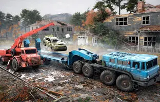 بازی roadcraft؛ مدیریت بحران جاده‌ها با ماشین سنگین!
