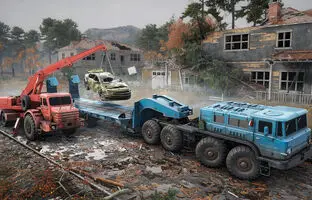 بازی roadcraft؛ مدیریت بحران جاده‌ها با ماشین سنگین!